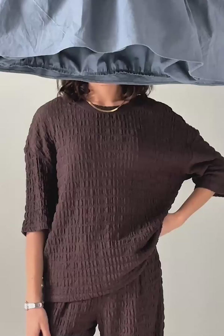 BUBBLE CRINKLE PANTS