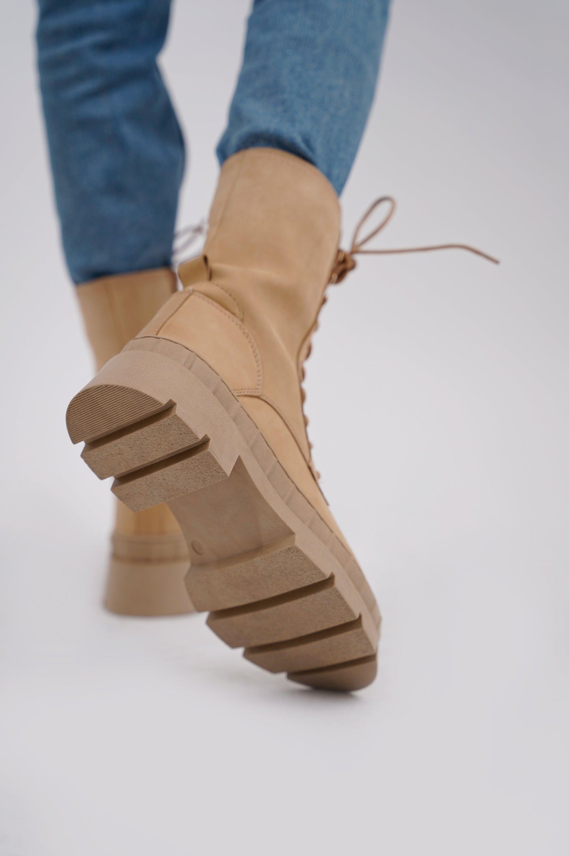 THE SUEDE COMBAT BOOTS - COMBAT BOOTS