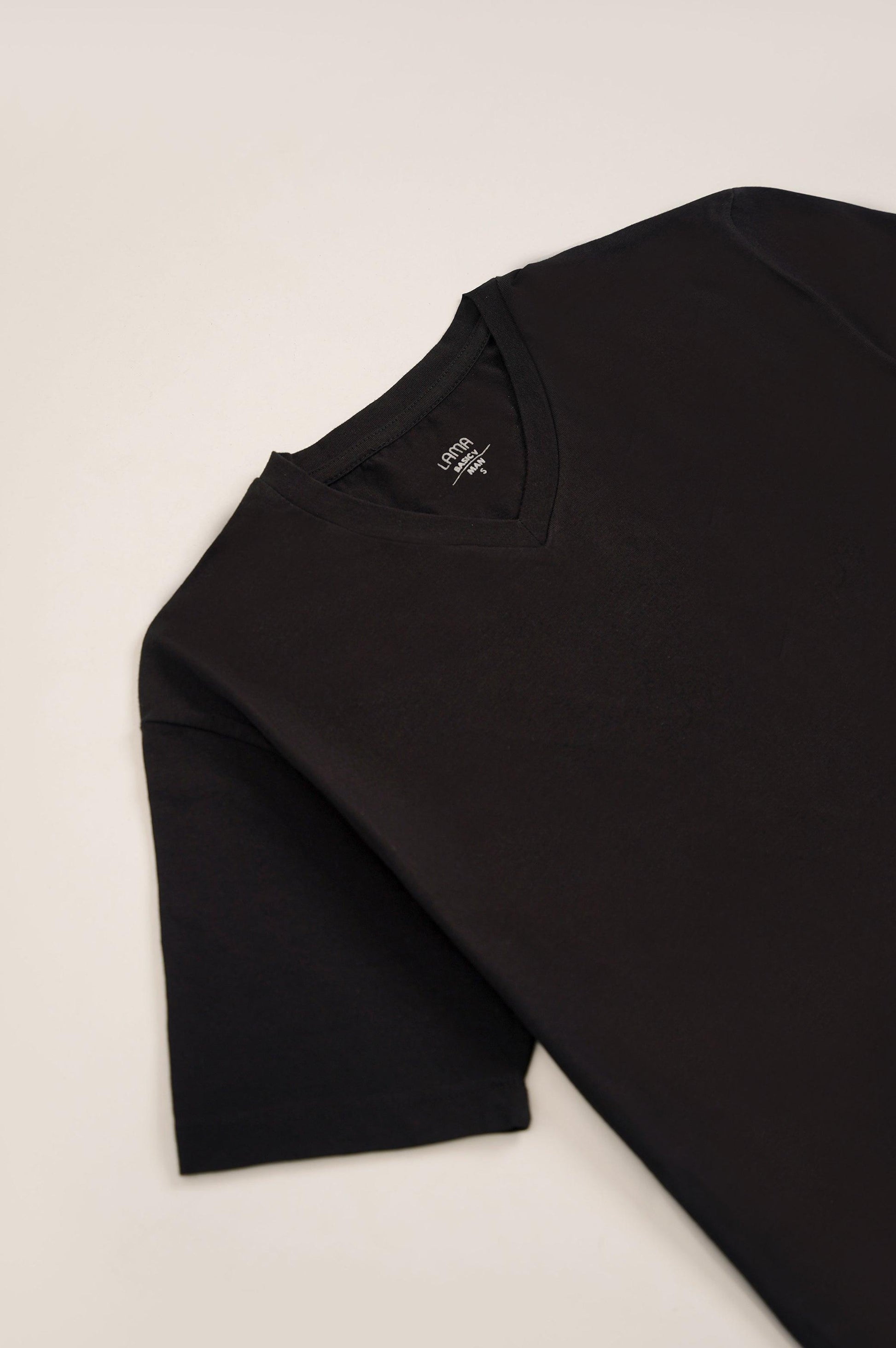 V NECK TEE - V NECK