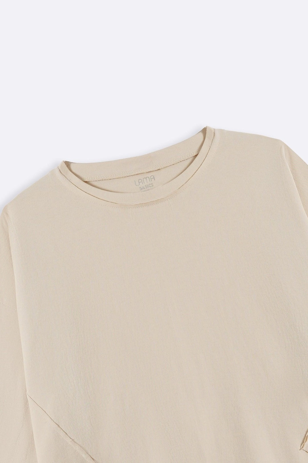 IVORY CUT-AND-SEW TEE