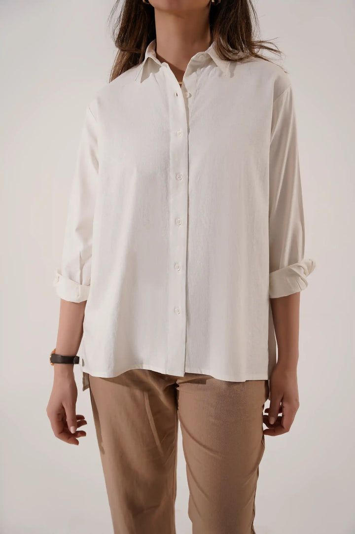 White Button Down Shirt