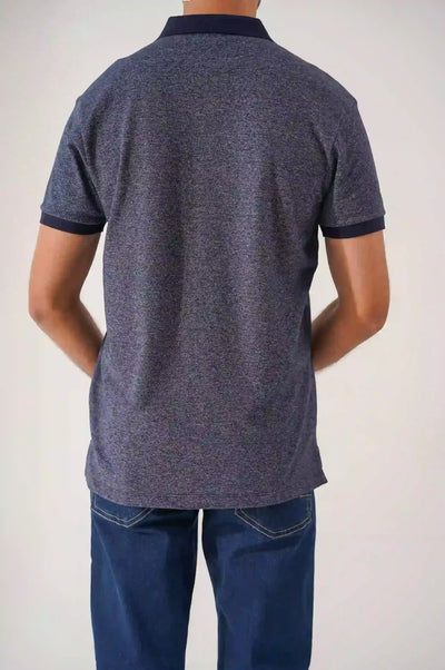 Blue Men Polo Shirt