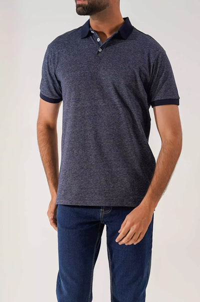 Blue Men Polo Shirt