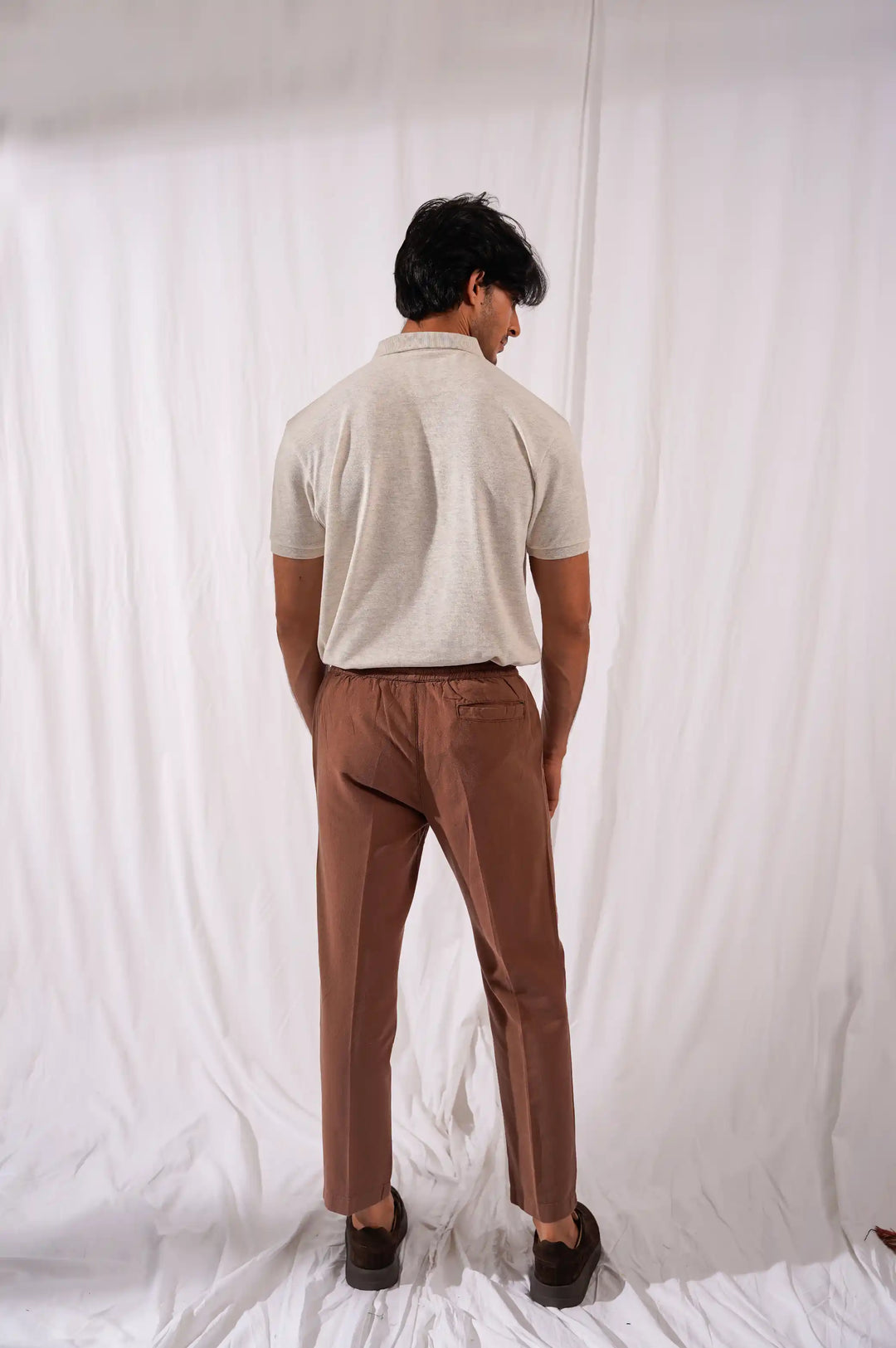 Chocolate Linen Pants