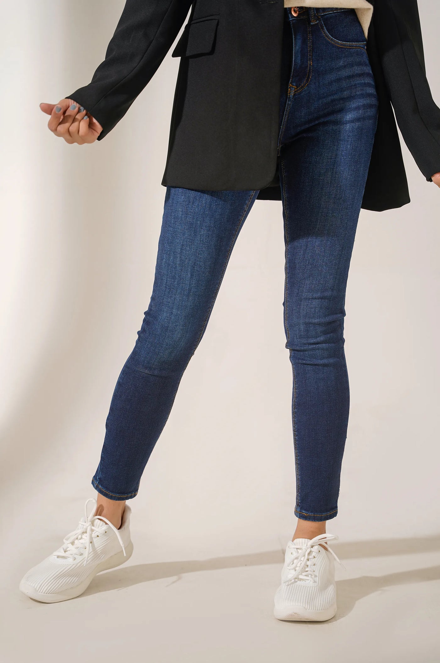 HIGH RISE SKINNY - SKINNY JEANS