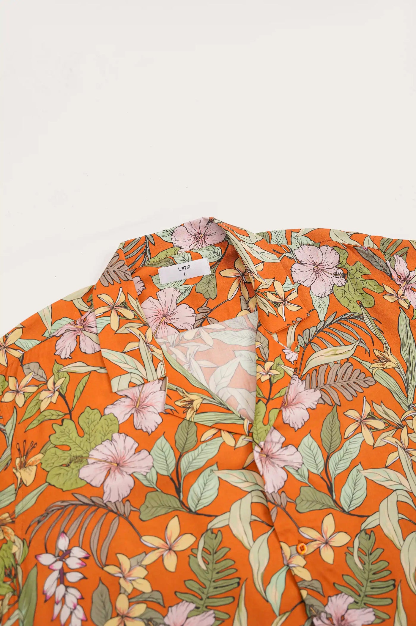 RUST SAFARI BUTTON DOWN SHIRT