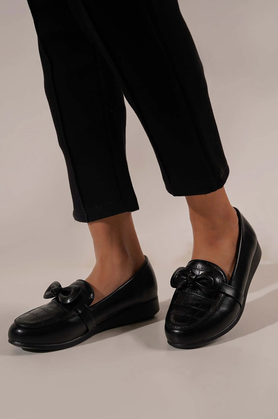 MAMA BOW LOAFERS - LOAFERS