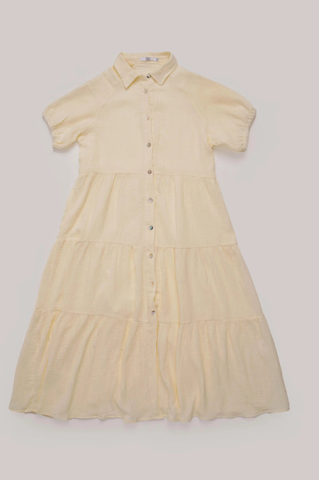 Cream joy Cotton Dress