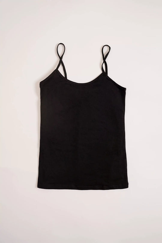 BASIC COTTON CAMISOLE - CAMISOLES