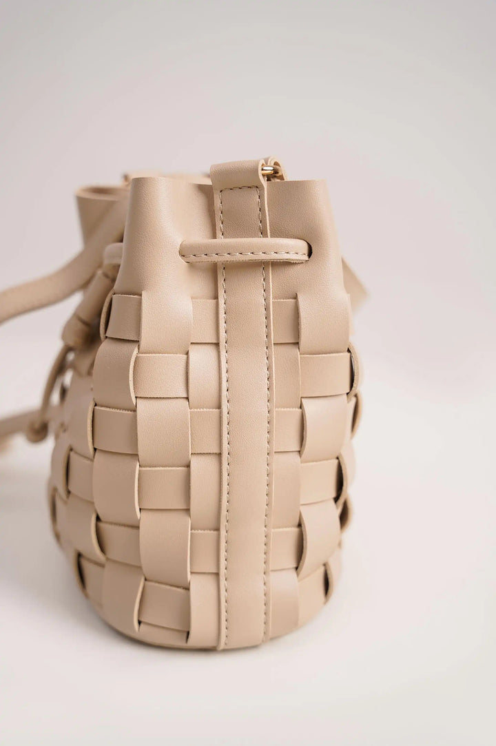 Beige Bucket Bags