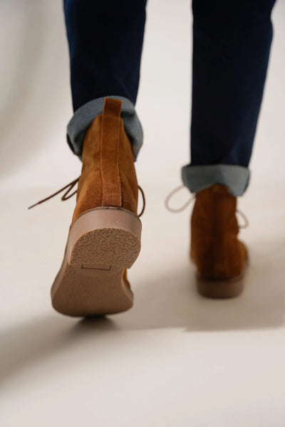 AXL BIKER SUEDE BOOTS - BIKER BOOTS