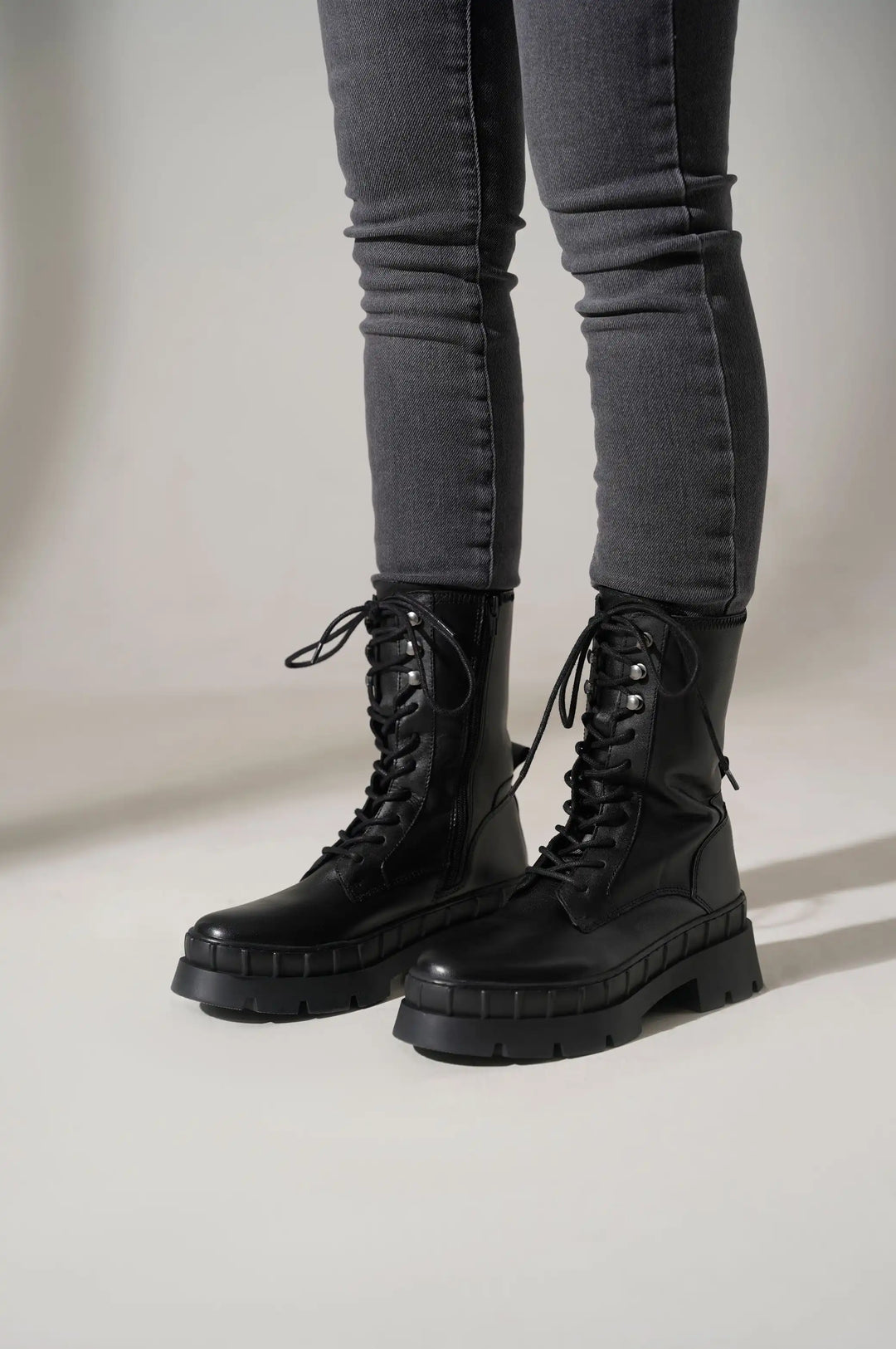 CHUNKY COMBAT BOOT - COMBAT BOOTS