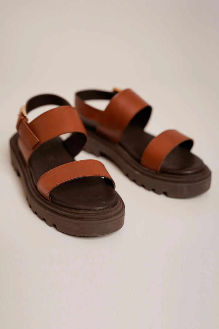 CHUNKY LEATHER SANDALS - SANDALS