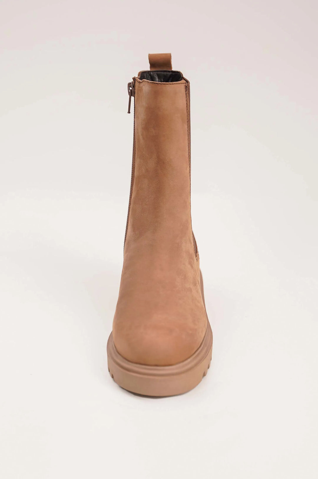 NUBUCK CHUNKY BOOT - PLATFORM BOOTS