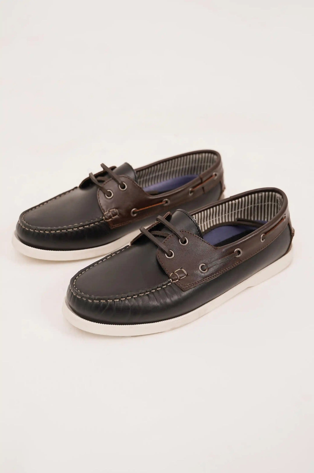 Black Man Boat Shoes