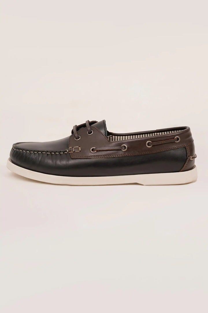 Black Man Boat Shoes