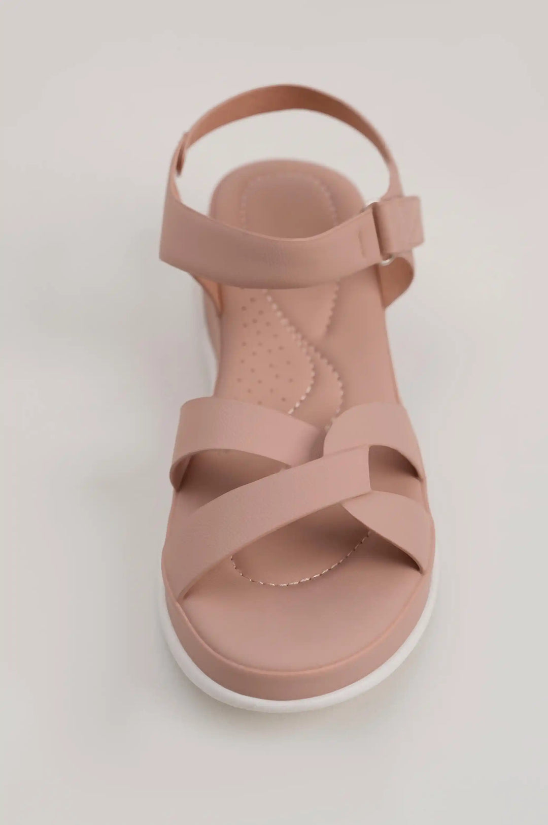 Pink Criss-Cross Sandal