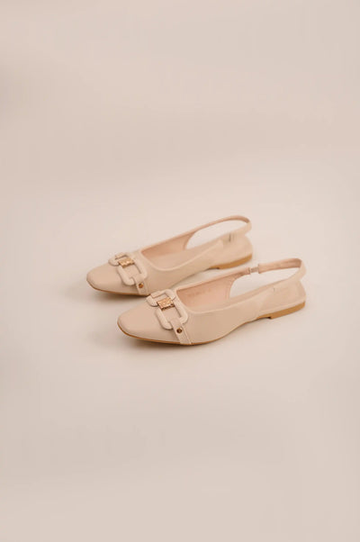 BALLET SLINGBACK PUMPS - POINTED FLATS