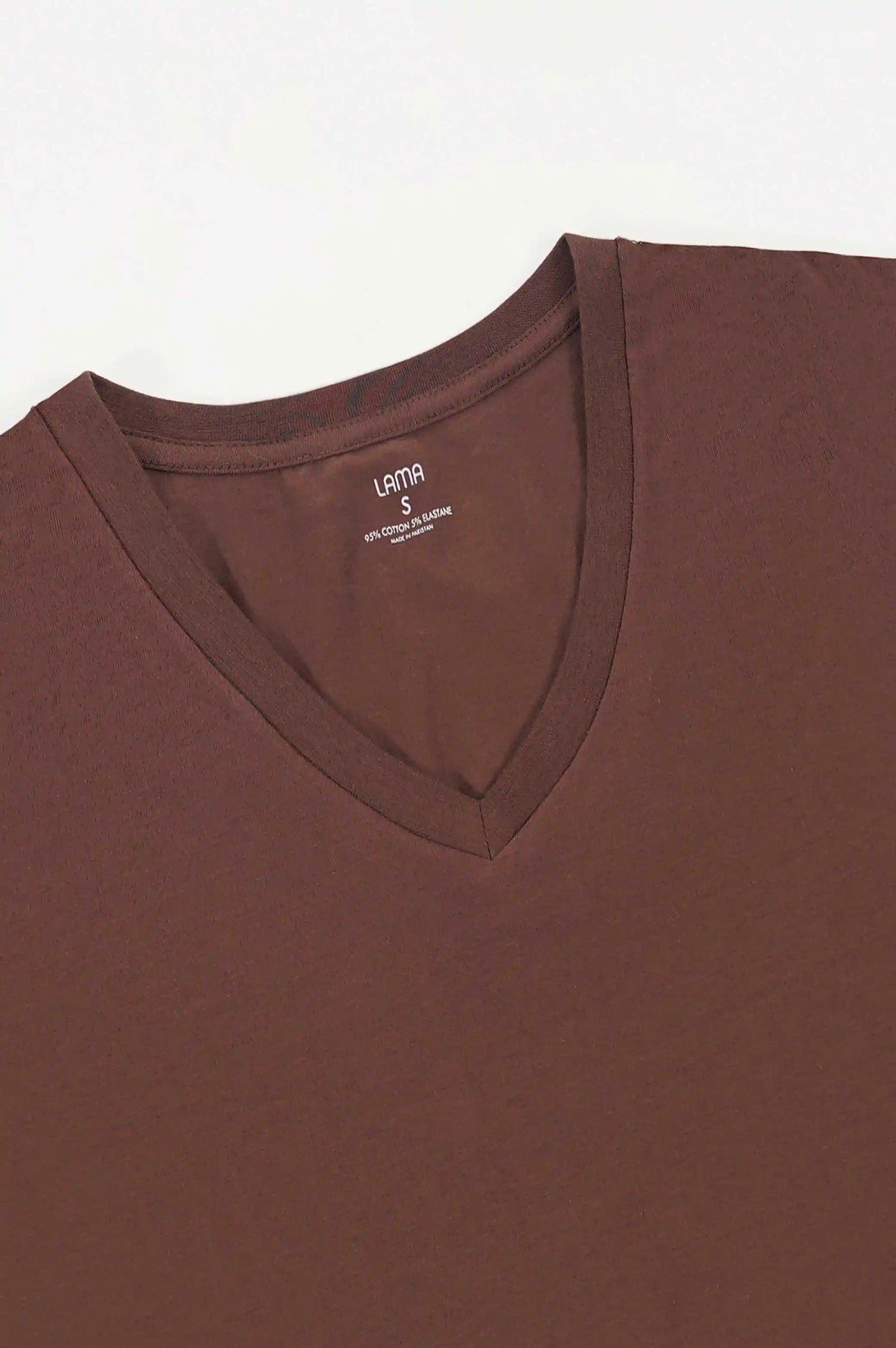Chocolate v neck t-shirt
