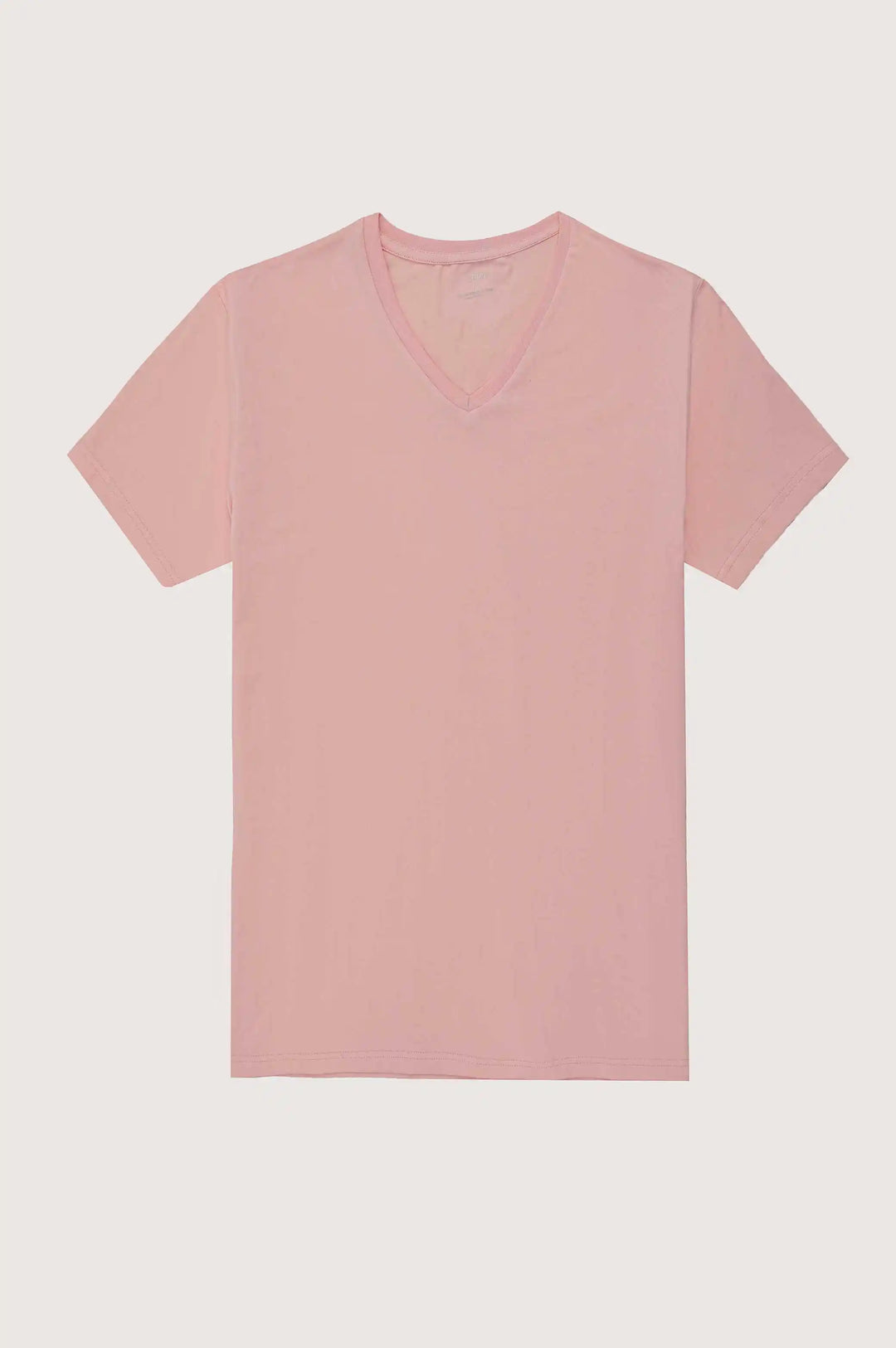 Dirty Pink V Neck T-Shirt