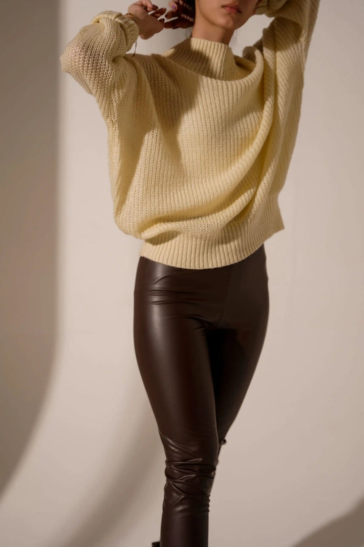 PULL-DOWN BALLET SWEATER - SWEATERS