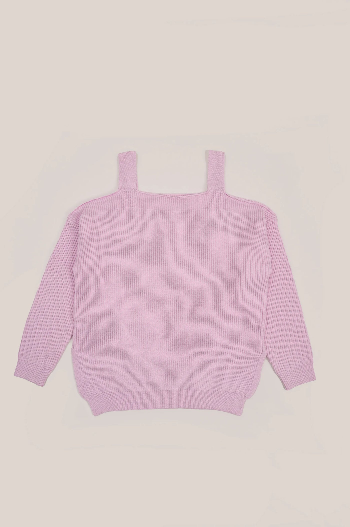 COLD SHOULDER SWEATER - SWEATERS