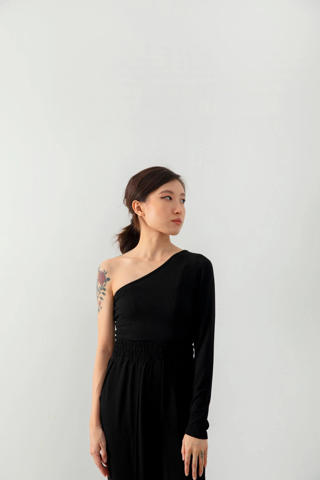 BARE SHOULDER BODYSUIT - ONE SHOULDER BODYSUITS