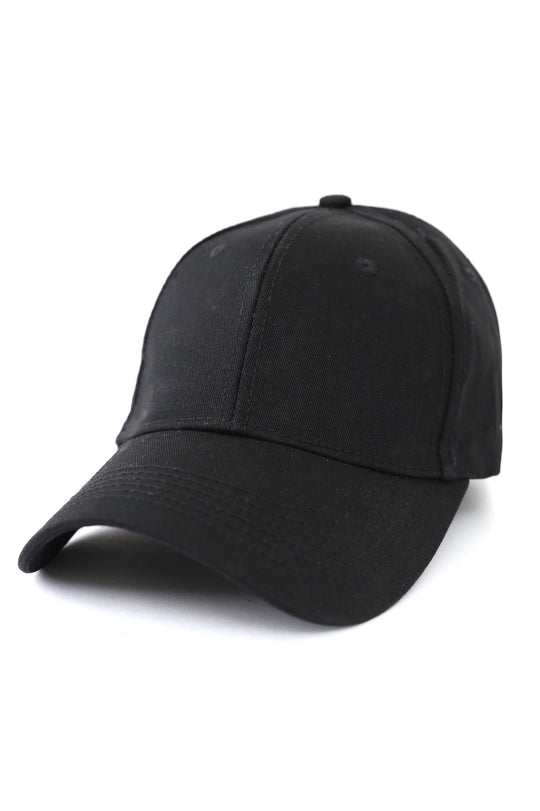 BLACK BASEBALL CAP