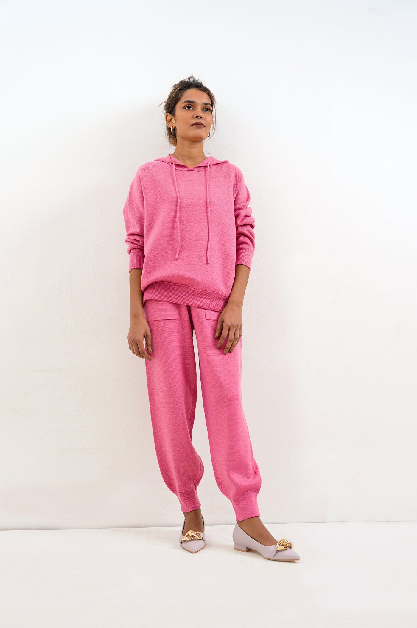 BEBE KNITTED JOGGER SET - 