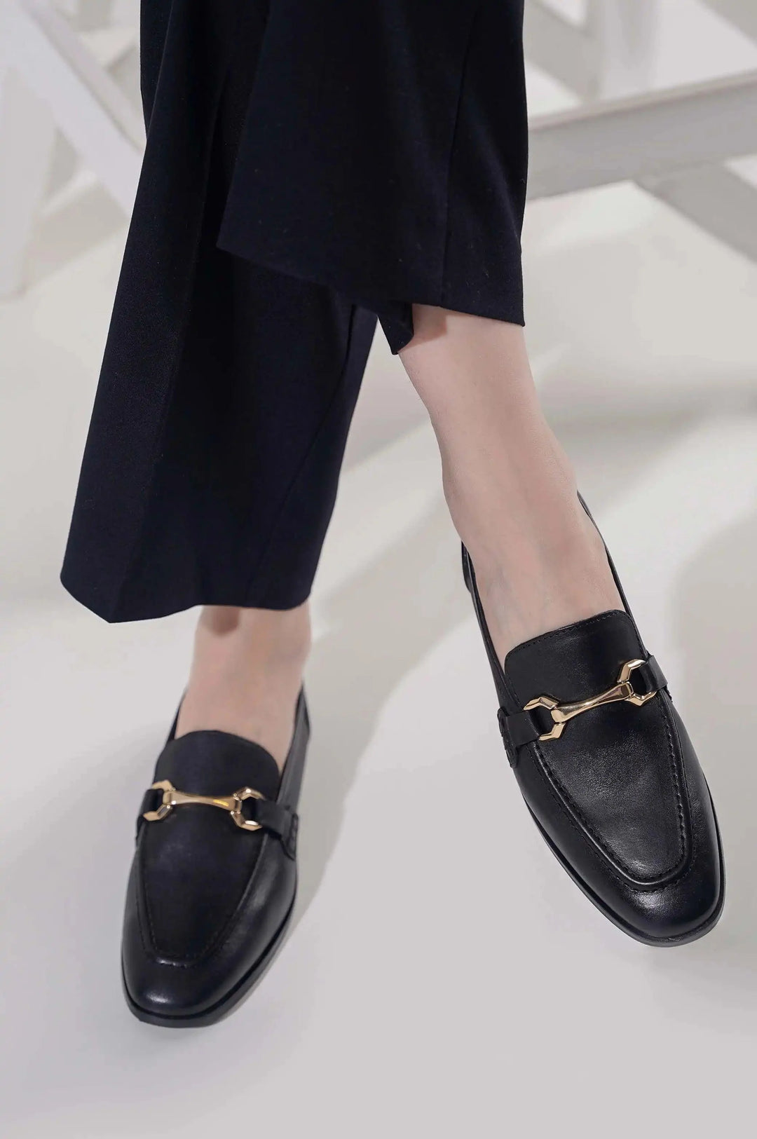 BUCKLED LOAFERS - LOAFERS