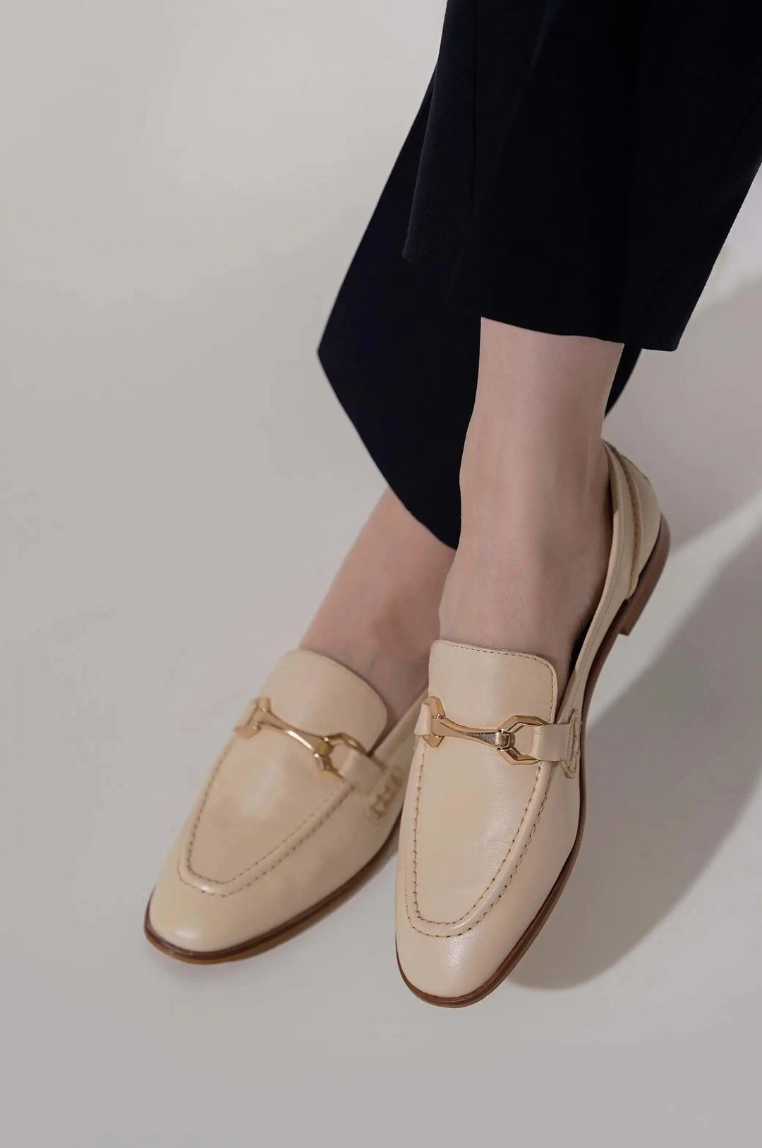 BUCKLED LOAFERS - LOAFERS