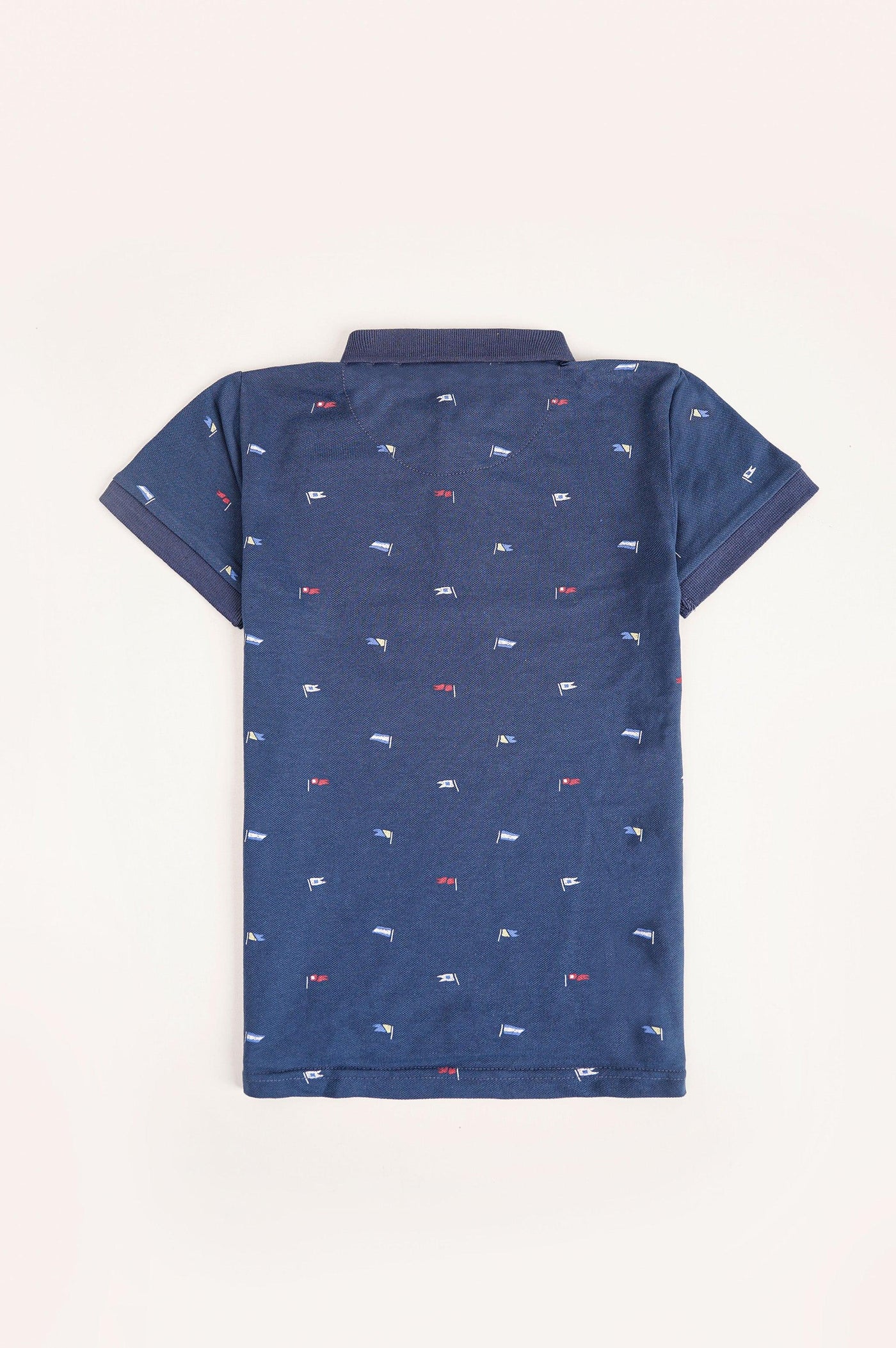 FLAG PRINTED POLO - YOUNG POLOS