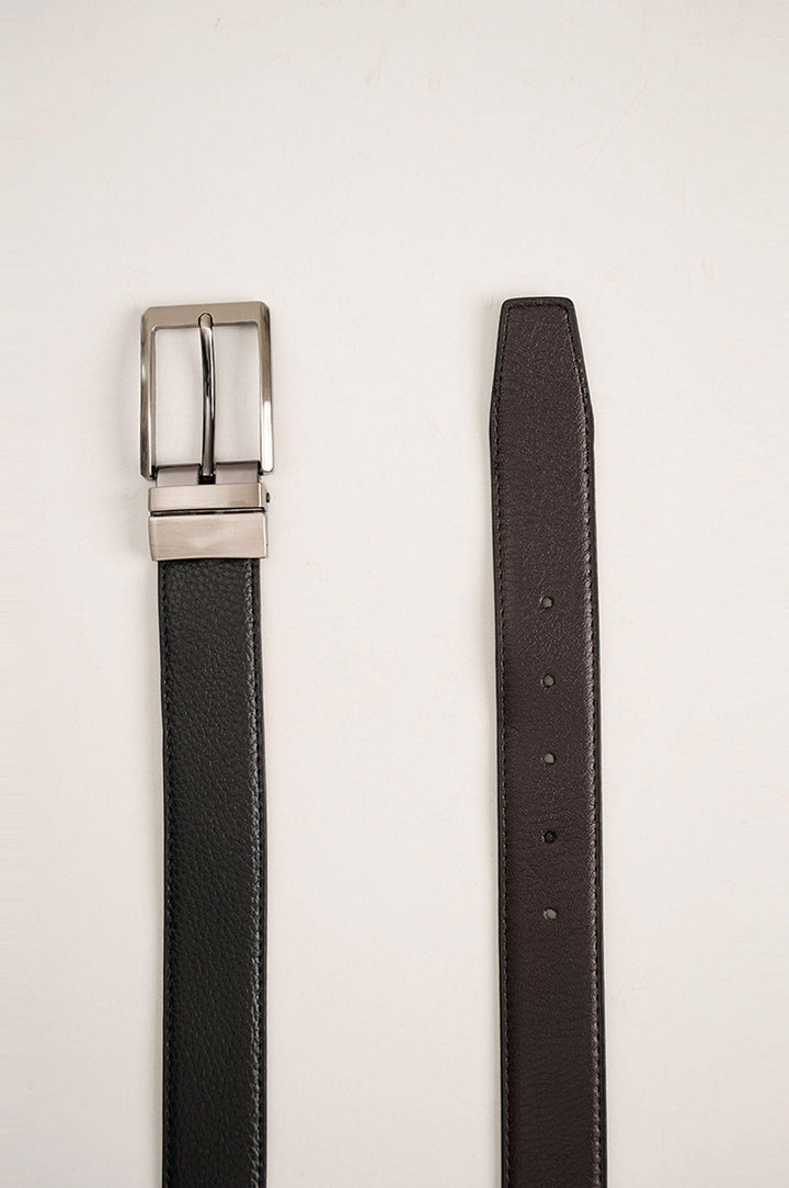 BLACK LEATHERETTE BELTS