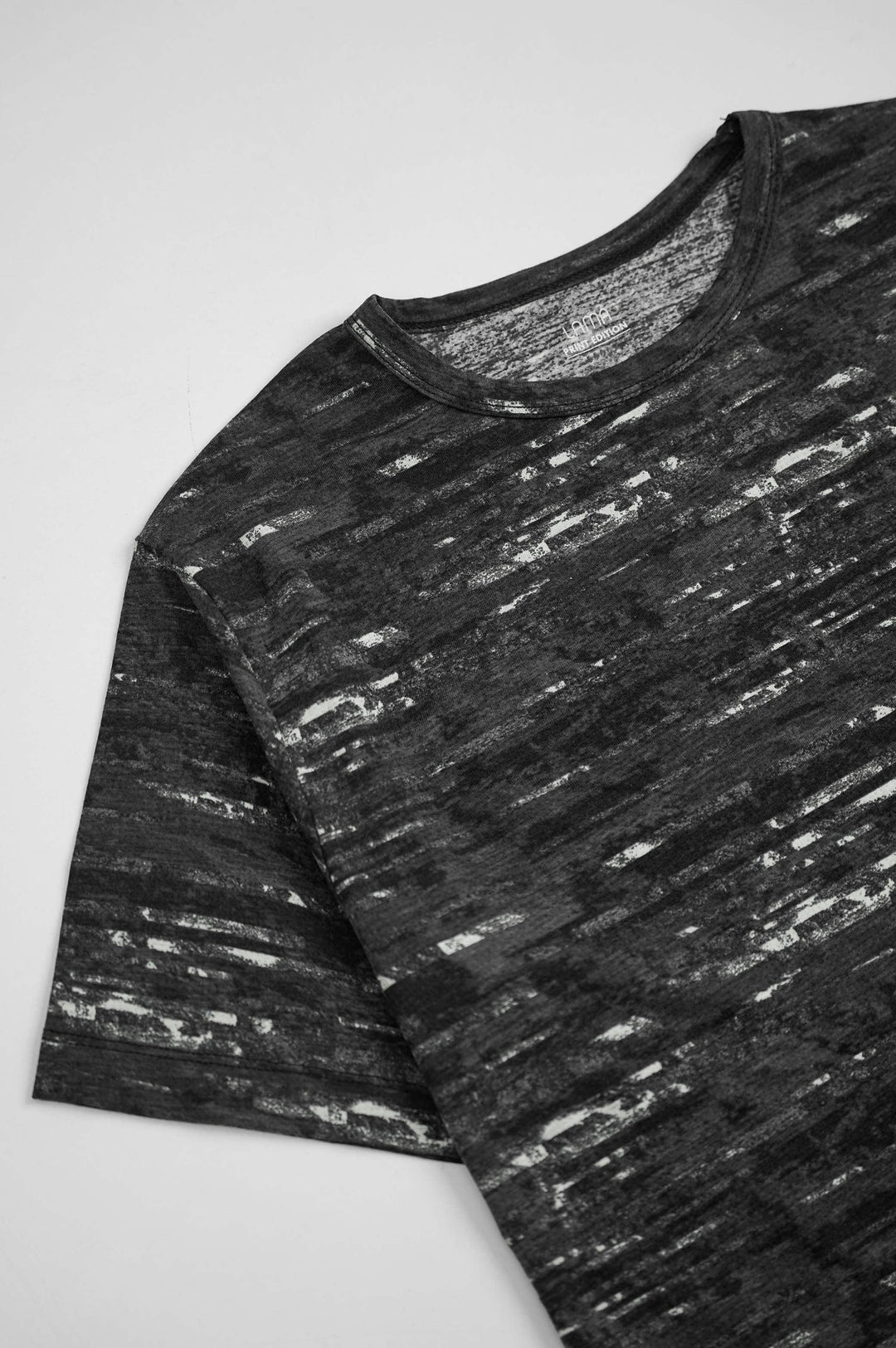 PRINTED TEXTURED TEE - YOUNG T-SHIRT