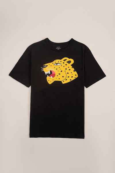 ROARING LEAPORD CREW NECK TEE - ROUND NECK