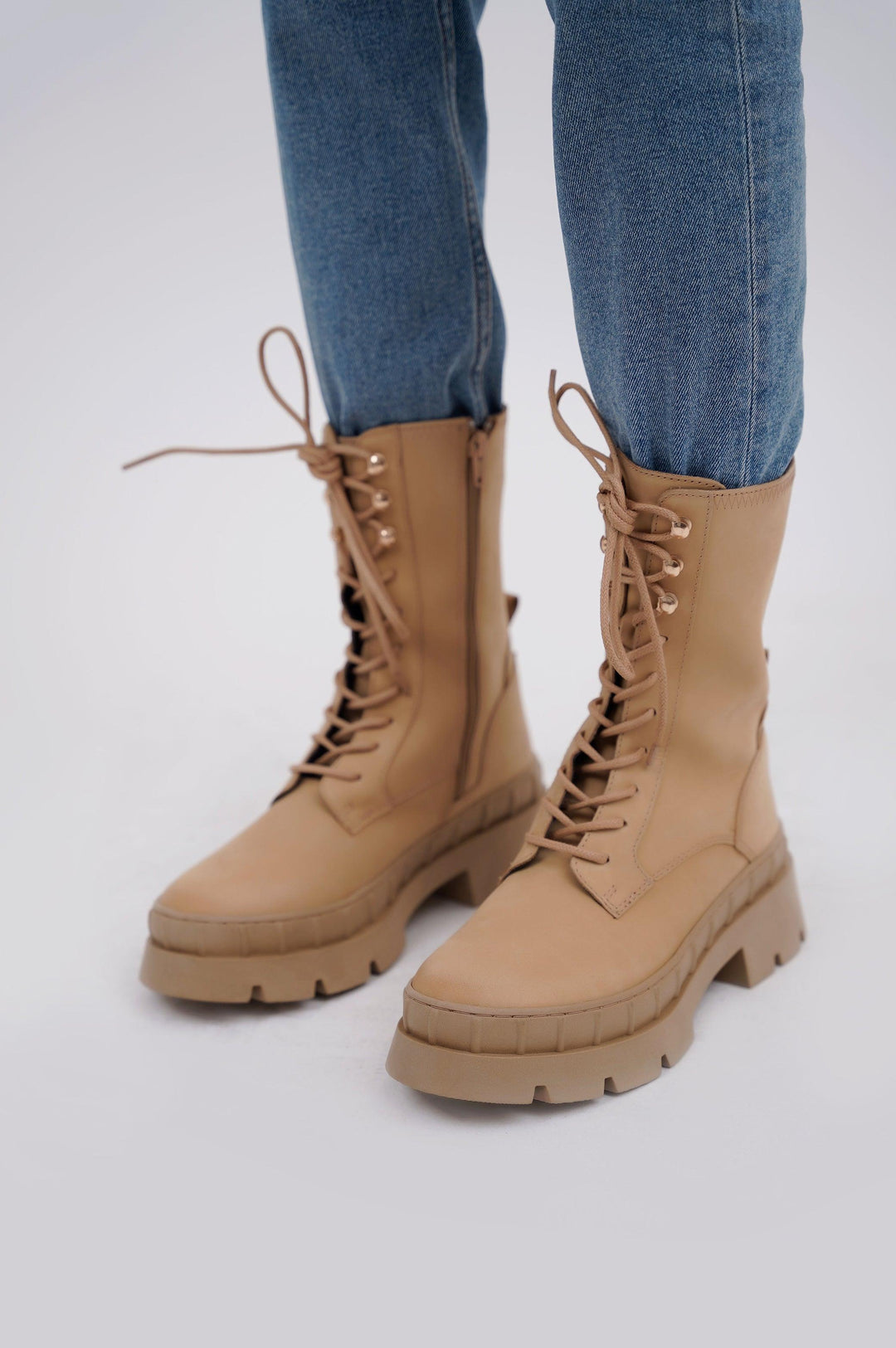 THE SUEDE COMBAT BOOTS - COMBAT BOOTS